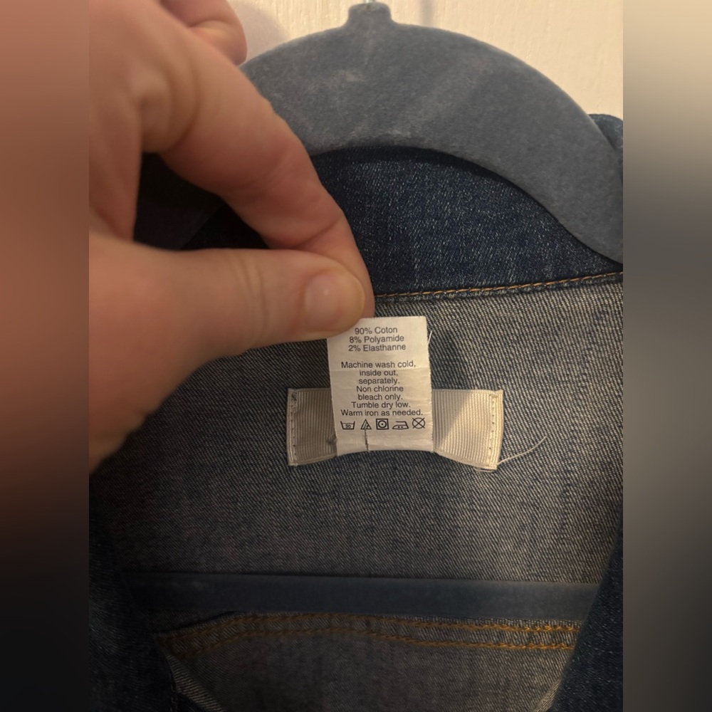 Jcrew Jean denim jacket XL - Picture 2 of 6